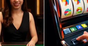 live dealer vs slots, live dealer games for beginners, slots vs live dealer casino